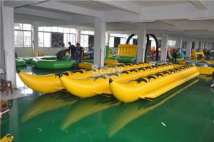 China Heavy Duty Commercial 8 Person or Customzied PVC Tarpaulin Inflatable Banana Boat Tube on sale