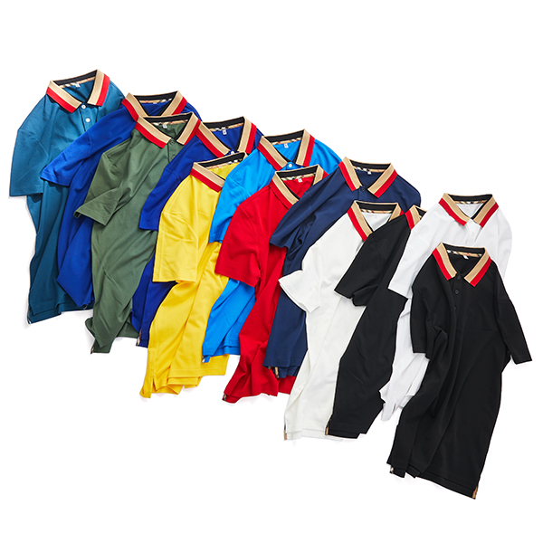 Spring Summer Autumn 230Gsm Sublimation Men T Shirt Polo 100%Cotton Boys Polo Shirt