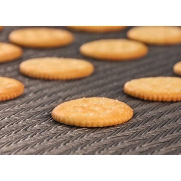 Biscuit Baking Oven 316l SS Balanced Weave Conveyor Wire Mesh Belt