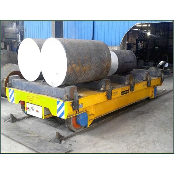 Conductor Rail Powered Die Transfer Cart Platform Track Carrier PLC Control