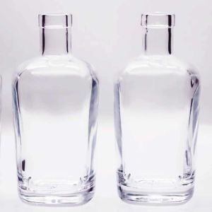 Buy cheap T Top Cork 375ml Mini Spirit Bottle 175MM Heavy Base Widow Frosting from wholesalers