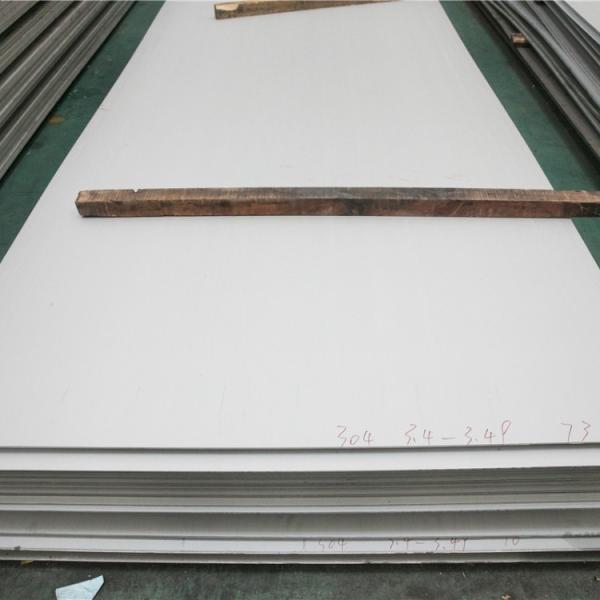 304N Hot Rolled Stainless Steel Sheet Plate Bright Surface Anti Corrosion