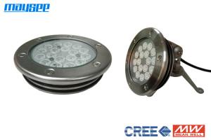 China IP68 54w Dmx RGB Led Pool Lights For Pond / Fountain / Swimming Pool on sale