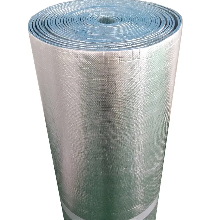 5% off Aislante Heat Barrier Aluminum Foil EPE / XPE Foam Roof Heat Insulation Material for House Roof Single or Double Sided Reflective Foam Thermal Insulation
