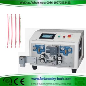 Quality Automatic Dual Parallel Wire Diff. Length-Cutting Stripping Splitting Machine wholesale