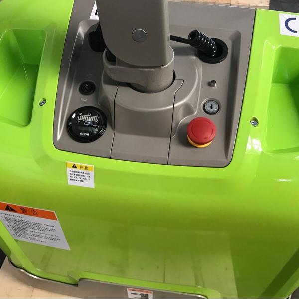 125mm Lift Height Electric Pallet Truck with 1.8 Ton Capacity and 1.5m Backrest Height