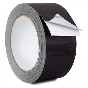 Quality Black Lacquered Aluminum Foil Waterproof Tape Sealing Edge For HVAC Ductwork And Pipe Insulation wholesale