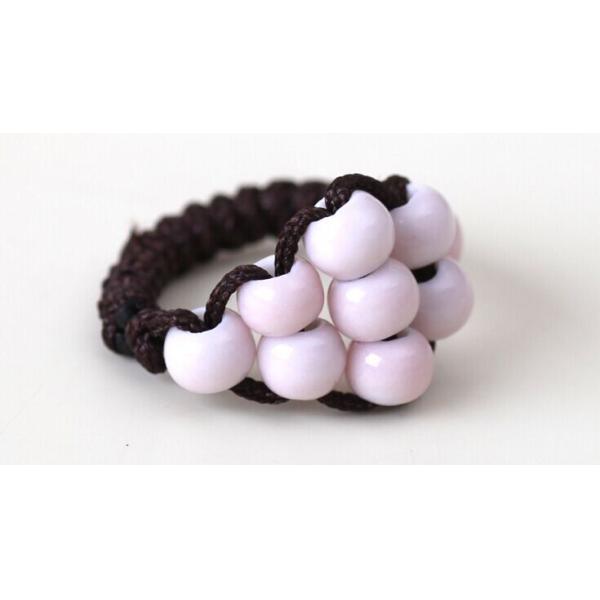 Features ceramic beads ceramic jewelry vintage jewelry ring original retro fashion