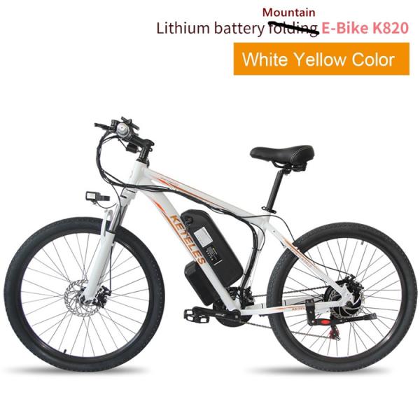 6061 Alu Electric Fat Tyre Mountain Bike 45 - 50km Electric Mode Range 15Ah