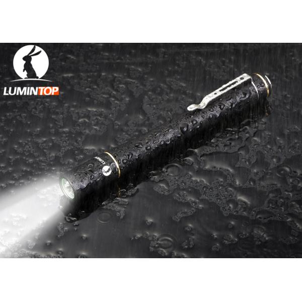 EDC Lumintop AAA Flashlight Lumintop IYP365 Penlight With Steel Tail Clip