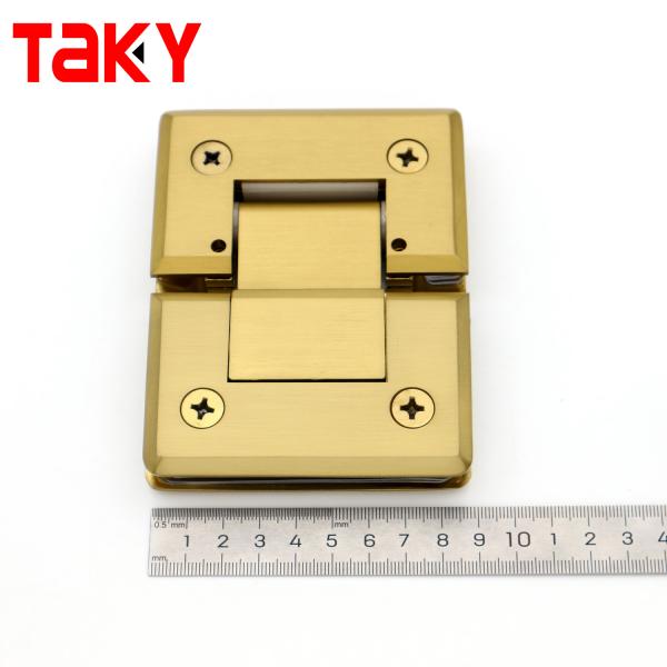 Modern Design 180 Degree Brass or Stainless Steel Glass Hardware Bathroom Door Shower Lifting Hinge