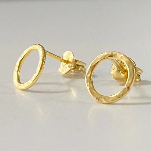 Luxury Fashion Solid Pure Real Dubai 24k Gold Hoop Earrings Jewelry Ladies Female Bridal Engagement Wedding Earrings