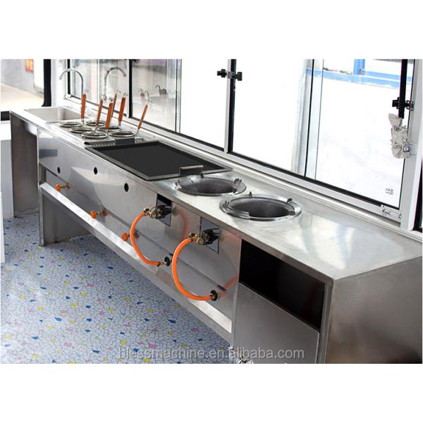 2022 6M Unique Design Catering Mobile Food Truck for Cold Drink and 55km Range Electric