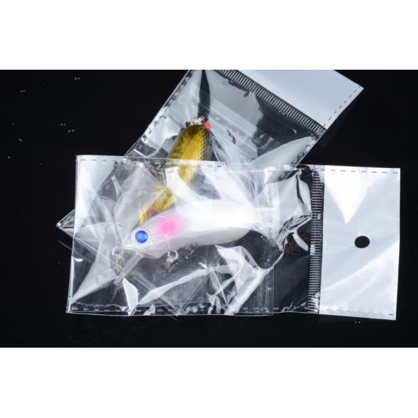 Fishing Gear Bait Minnow 6cm / 9.8g Black Feather Hook ABS Plastic