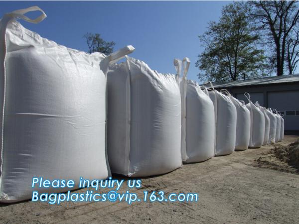 waterproof big recycling 1 ton 1000kg pp woven jumbo plastic fibc bag manufacturers,Feed Grade New Pp Material Sugar Wov