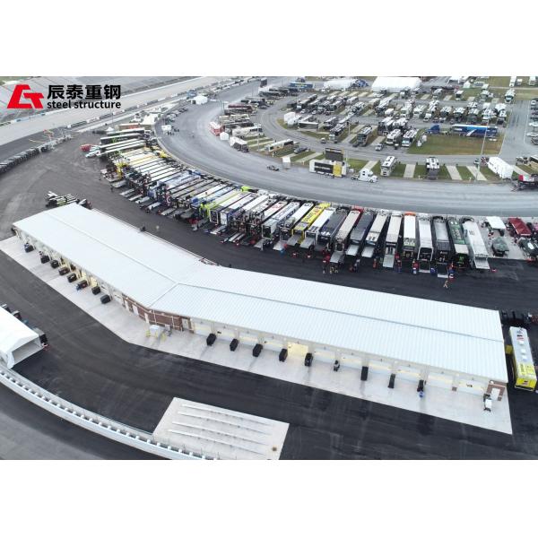 Prefabricated Metal Storage Garage Building Community Steel Building Sandwich Panel