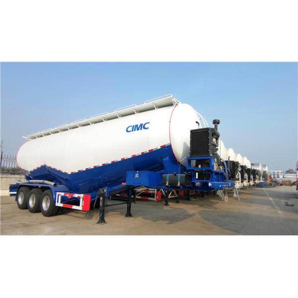 CIMC 60/65cbm W shape Bulk Cement Powder Transport Tanker Truck