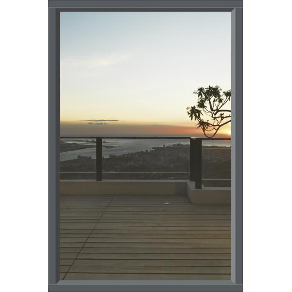 90 Minutes Fire Rated Steel Windows For Villas Apartments