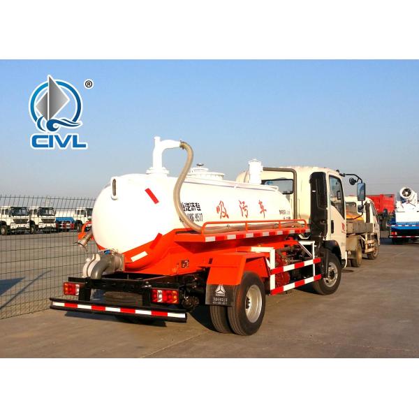 2.3CBM Manure Suction Truck New Septic Truck Vacuum Truck Fecal Suction Truck