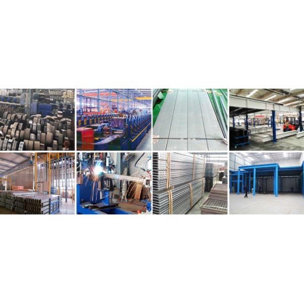 Steel Structure Garret Mezzanine Floor Platform  Heavy Duty Rack