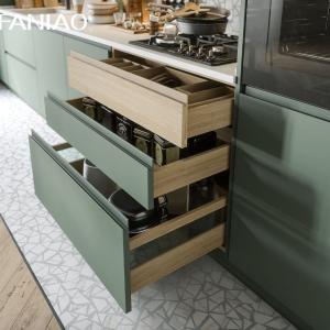 China Manufacturer Plywood Board Kitchen Cabinets Modern Designs Melamine Flat