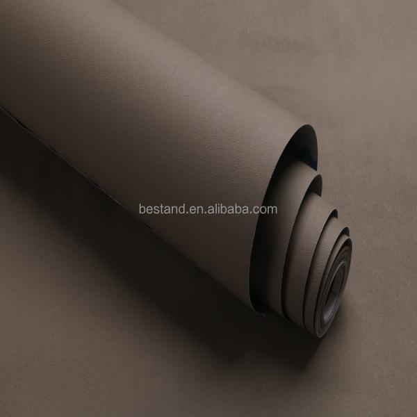 Caramel Orange Plain Color Wallpaper 122cm 61cm Self Adhesive Vinyl Wallpaper For Bathroom