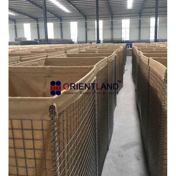 Galfan Wire Explosion Proof Welded Defensive Barrier 250g/M2 300g/M2 400g/M2