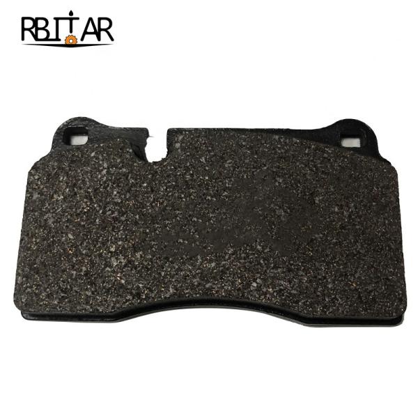 Ceramic Metal Auto Brake Pad Set 8J0698151K For Audi VW Touareg