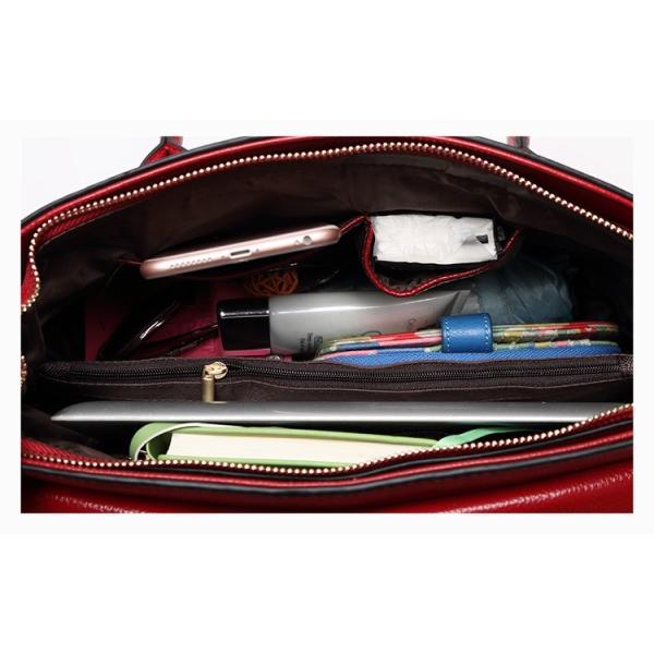 Women's Real Leather Leopard Embossed Tote Purse Shoulder Crossbody Bag