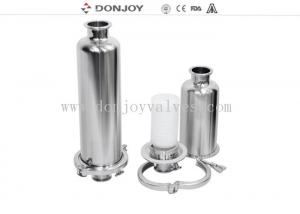 Quality Food Grade Stainless Steel Tank Parts Sanitary Rebreather With Clamped Connection wholesale
