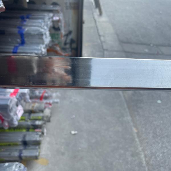 A554 201 Stainless Square Rectangular Pipe Decorative Tube 600G Polished 1.0mm