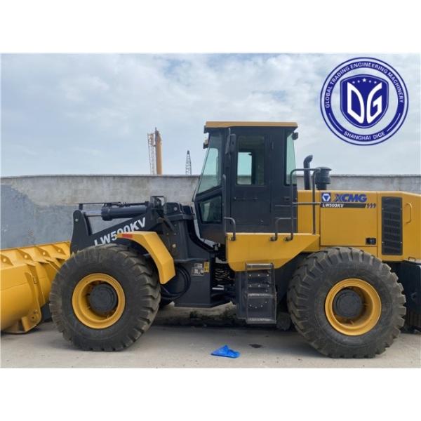 High Efficeiency LW500 XCMG Used Loader Low Fuel Consumption Almost New