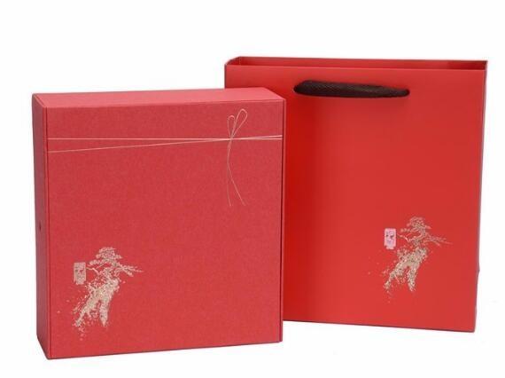 custom luxury matte black flip top box cardboard paper gift box with ribbon blister for red wine packaging box bagease