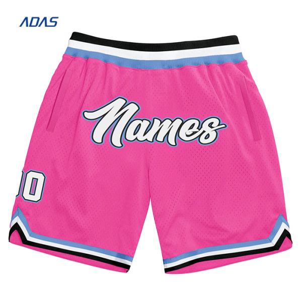 Unisex Sublimated Mesh Shorts Summer Blank Sport Running 100% Polyester