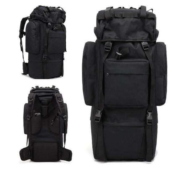 Camouflage Military Tactical Backpack Multifunctional 65L With Double Shoulder Straps