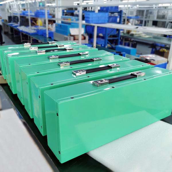 Electric 60V Deep Cycle Golf Cart Batteries Metal Case Custom Battery Pack Used