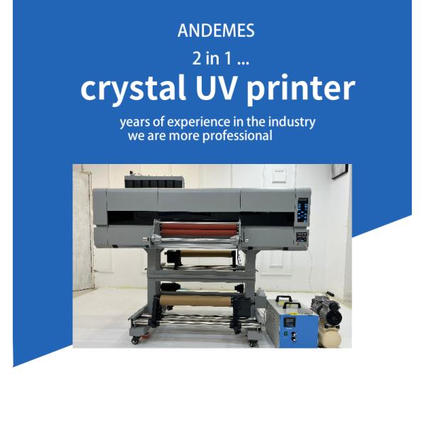 CMYKWWWW Ink Color 130 KG UV Printer Advertising Branding Machines with High Capacity