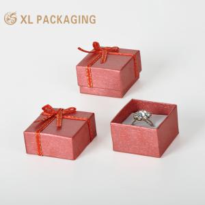 Luxury Custom Jewelry Box Paperboard Jewelry Packaging Box Custom Black Box For