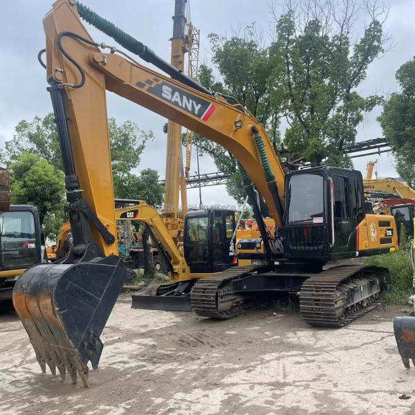 Sany SY215C PRO Second Hand Excavator Original Paint High Work Efficiency