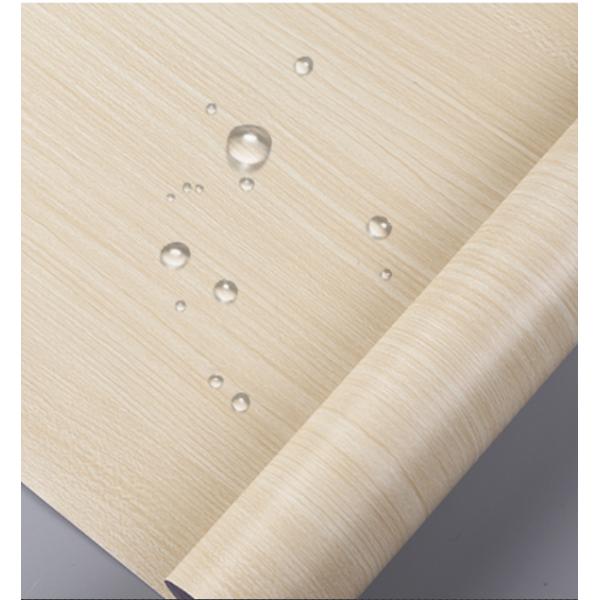 Wood Grain Self-Adhesive PVC Vinyl Wall Panels Modern Style Wallpaper Contact Paper for Door Stickers