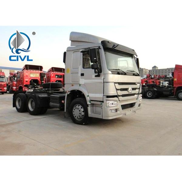 New 6x4 Low Fuel Consumption SINOTRUK HOWO Tractor Trailer Truck 290HP Single Bed 10 tires Prime Mover for Sale