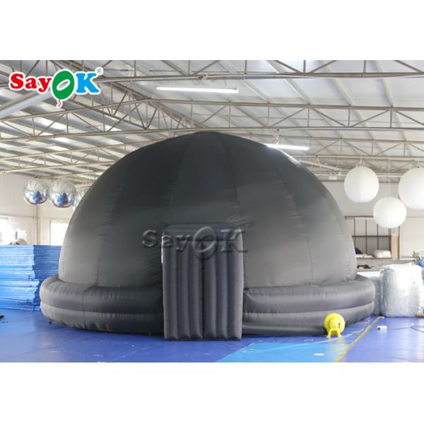 360 Dome Projection 5/6m Portable Black Inflatable Planetarium Tent