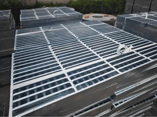 Hot DIP Galvanized Catwalk Serrated Grating