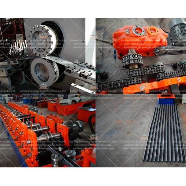 PPGI Building Materials Rack Roll Forming Machine Fully Automatic