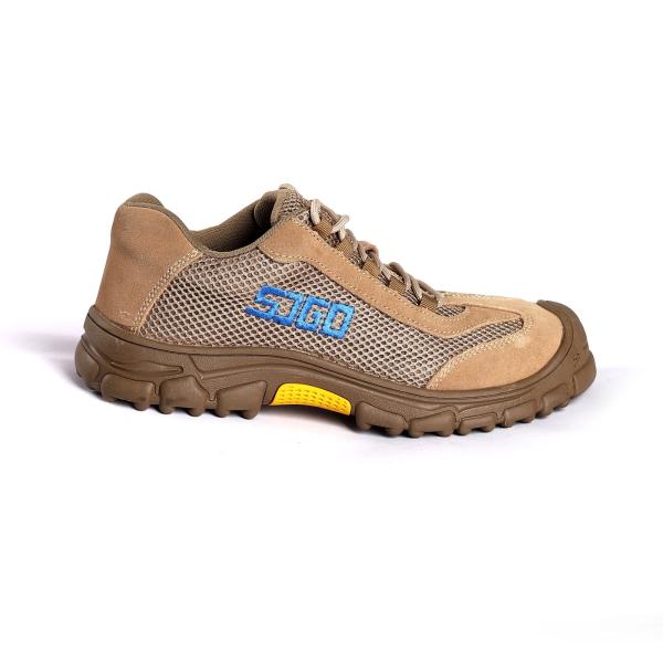 Steel Insole And Microfiber Leather Mesh Upper Material Protective Shoes With Low Top Safety Shoes