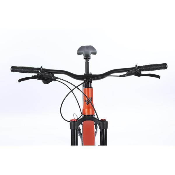 GOMID OEM Full Suspension Folding Mountain Bike with SHIMANO Gear Cycle Thru Axle 29" Carton Size 150*19*80cm 17-18KG