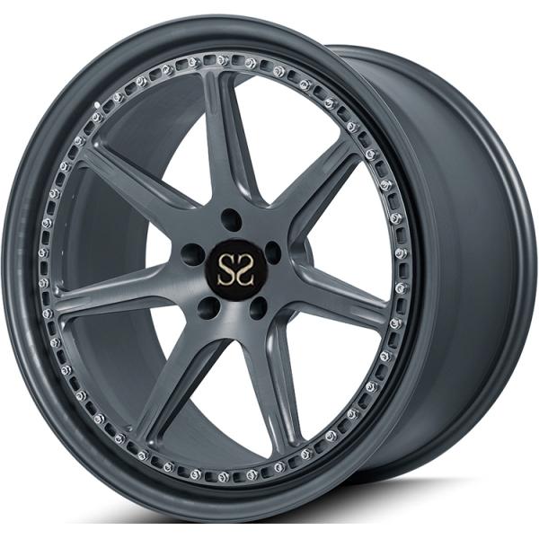 7Spoke 3PC Forged Aluminum Alloy Wheels Rims Luxury Car 19 20 21 22 Inch