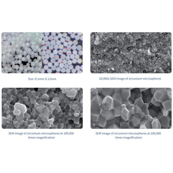 Industrial Grade Zirconia Balls Designed For Most Demanding Milling Environments