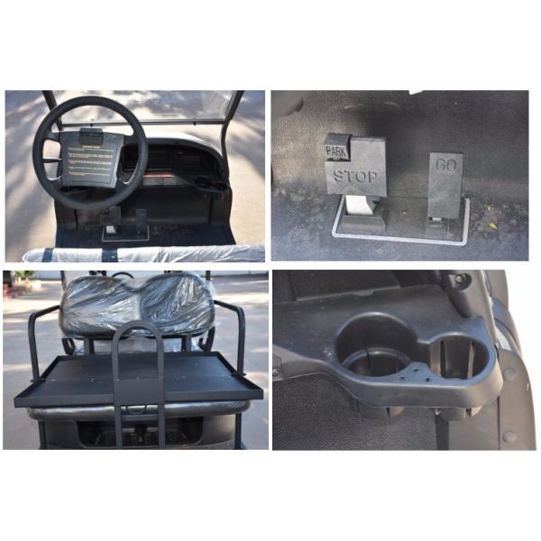 Powerful DC Motor Electric Golf Carts 8 Seats for Restaurant Hotel Resort Sightseeing