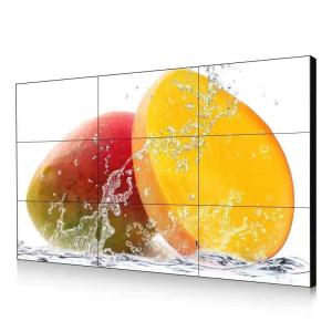 Quality 65in LCD Video Wall Shopping Mall Ultra Thin Bezel 0.88mm Ad Seamless Monitor Wall wholesale